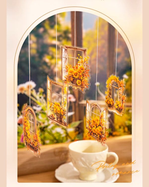 استیکر Four seasons window view - Image 5