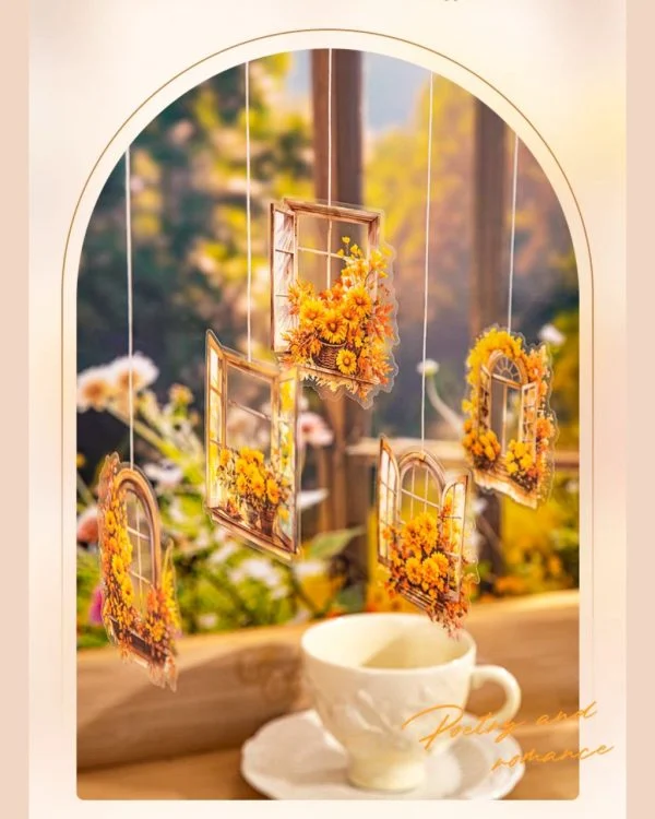 استیکر Four seasons window view - تصویر 5