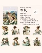 استیکر Baroque girls - تصویر 8