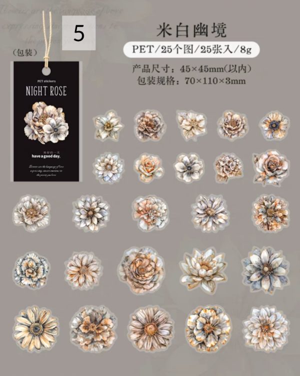 استیکر Night  rose - Image 16