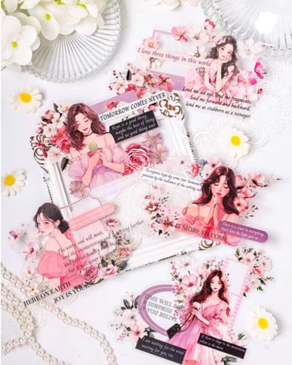 استیکر میکس آرت Daisy's language poetry - Image 3