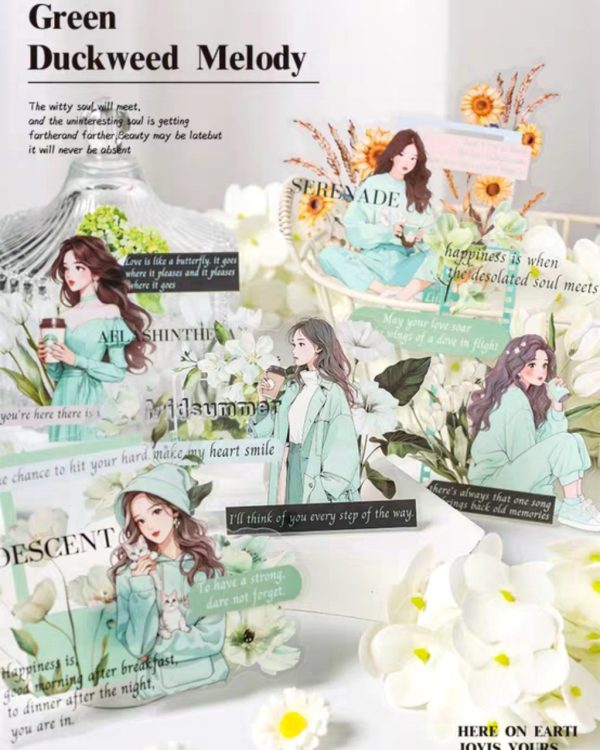 استیکر میکس آرت Daisy's language poetry - Image 5