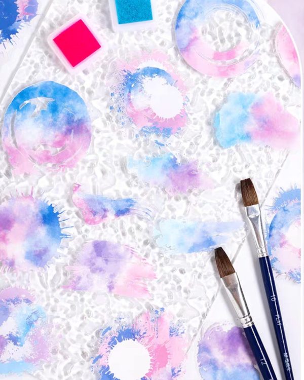 استیکر Watercolor dreamland - Image 3