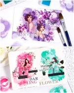 استیکر Watercolor dreamland - تصویر 7