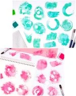 استیکر Watercolor dreamland - تصویر 4
