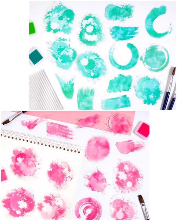 استیکر Watercolor dreamland - Image 4