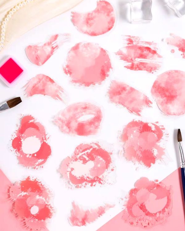 استیکر Watercolor dreamland - Image 5