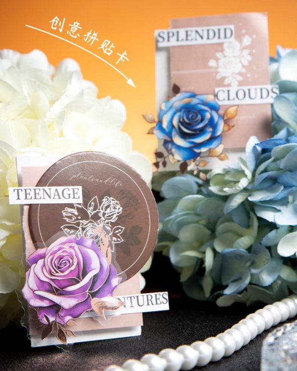 استیکر Roses are always in bloom - Image 8