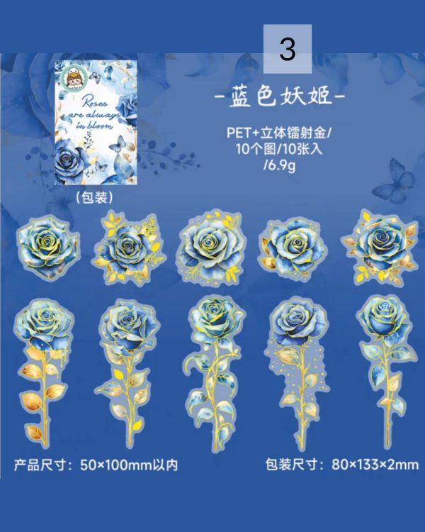 استیکر Roses are always in bloom - Image 12