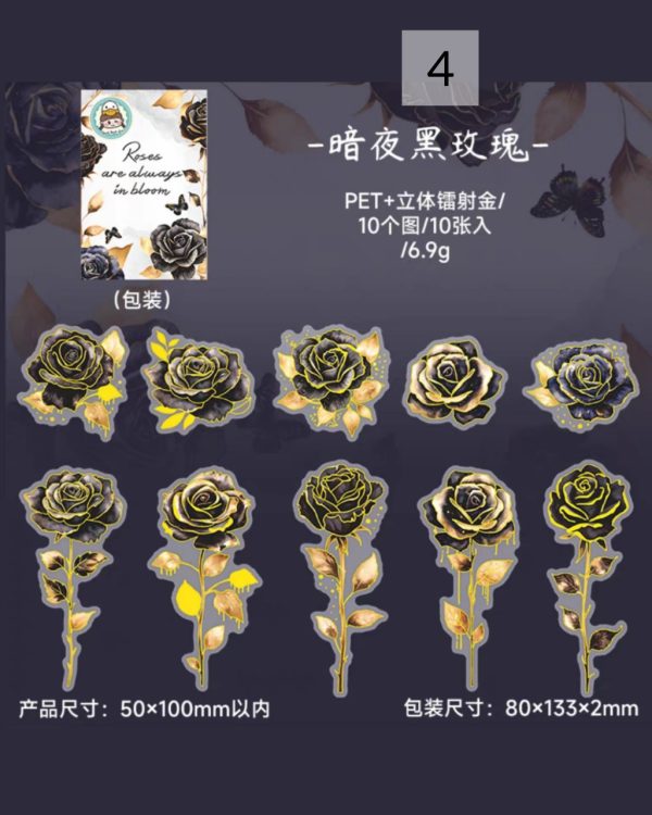 استیکر Roses are always in bloom - Image 13