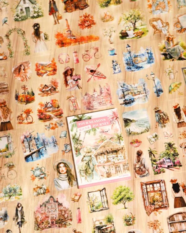 دفترچه استیکر Four seasons journey - Image 4
