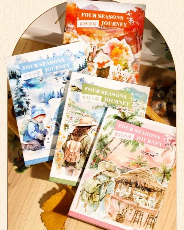 دفترچه استیکر Four seasons journey - تصویر 12