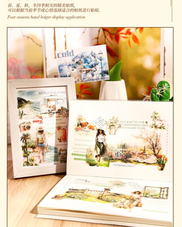 دفترچه استیکر Four seasons journey - Image 8