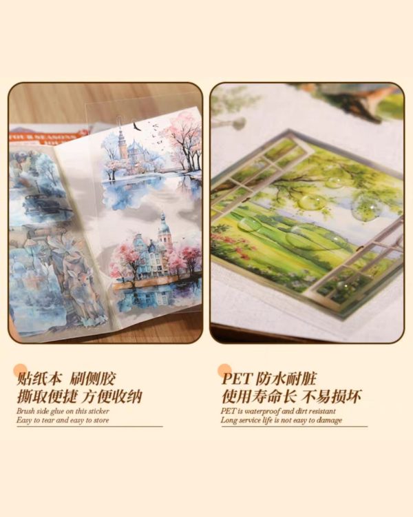 دفترچه استیکر Four seasons journey - Image 11