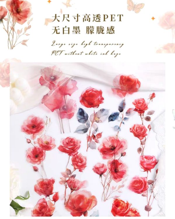 استیکر Red Rose - Image 4