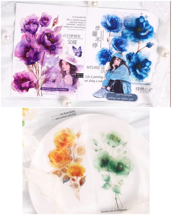 استیکر Red Rose - Image 5