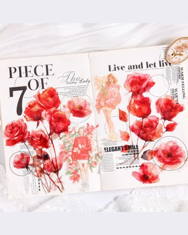 استیکر Red Rose - Image 10