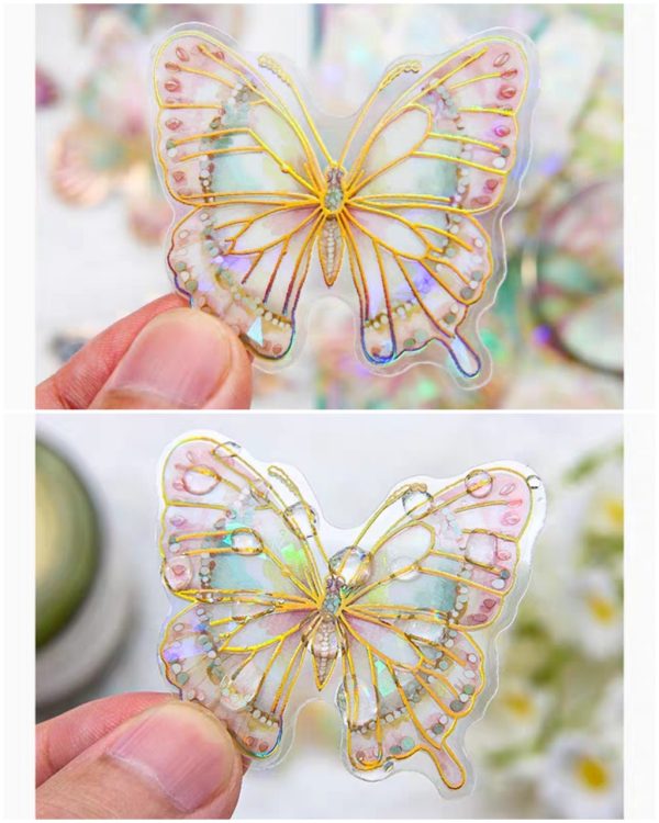 استیکر Dreamy butterfly shadow - Image 10