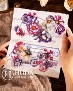 استیکر Night  rose