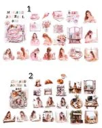 استیکر Handheld woman's catalog - تصویر 12