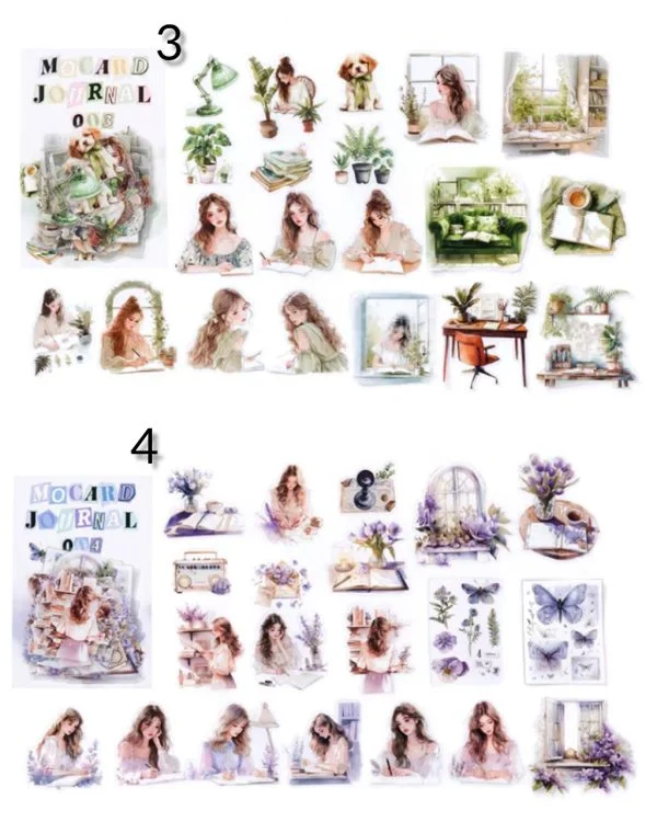 استیکر Handheld woman's catalog - تصویر 13