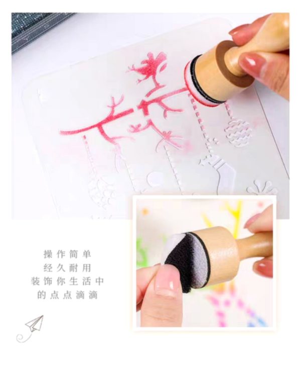 پد اسفنجی با دسته چوبي - Image 10