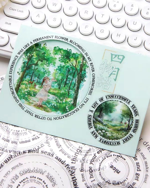 استیکر Encircling beauty - Image 9