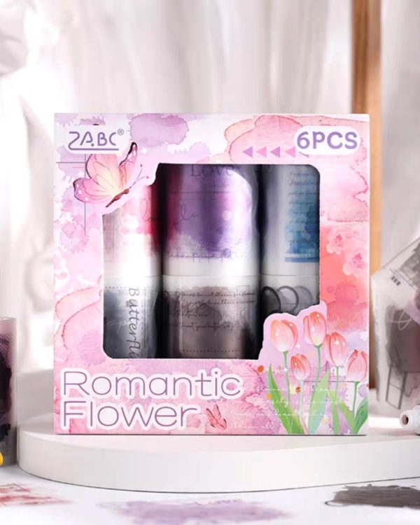 واشی آبرنگی Romantic Flower Rhyme - Image 2