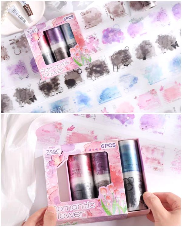 واشی آبرنگی Romantic Flower Rhyme - Image 4