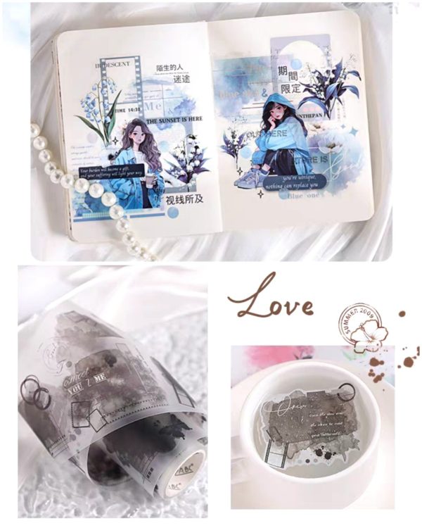 واشی آبرنگی Romantic Flower Rhyme - Image 5