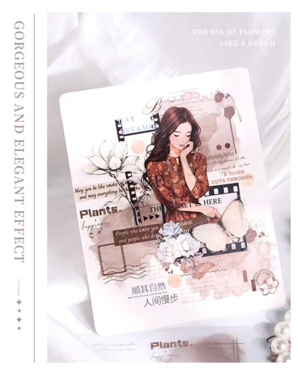 واشی آبرنگی Romantic Flower Rhyme - Image 8