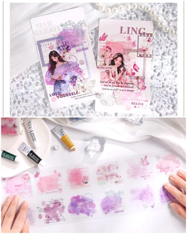 واشی آبرنگی Romantic Flower Rhyme - Image 6