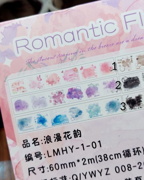 واشی آبرنگی Romantic Flower Rhyme - Image 10