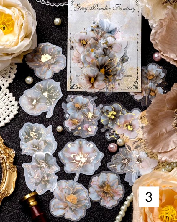 استیکر The poetry series of flowers - Image 8