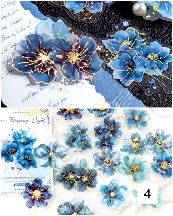 استیکر The poetry series of flowers - تصویر 9