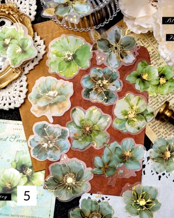 استیکر The poetry series of flowers - Image 10