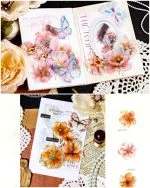 استیکر The poetry series of flowers - تصویر 4