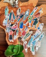 استیکر دختر Cold season - Image 7