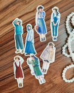 استیکر دختر Cold season - Image 2