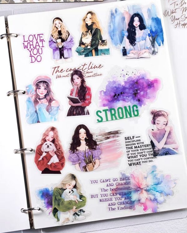 استیکر daily life of a girl - Image 5