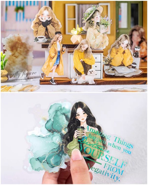 استیکر daily life of a girl - Image 6