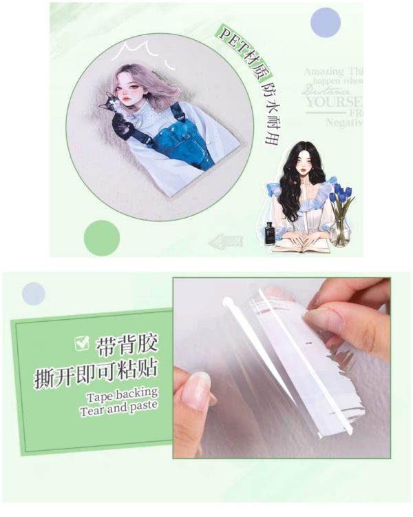 استیکر daily life of a girl - Image 7