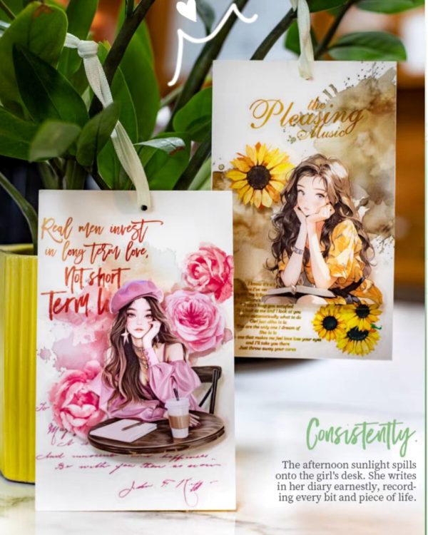 استیکر daily life of a girl - Image 8