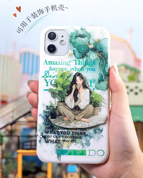 استیکر daily life of a girl - Image 3