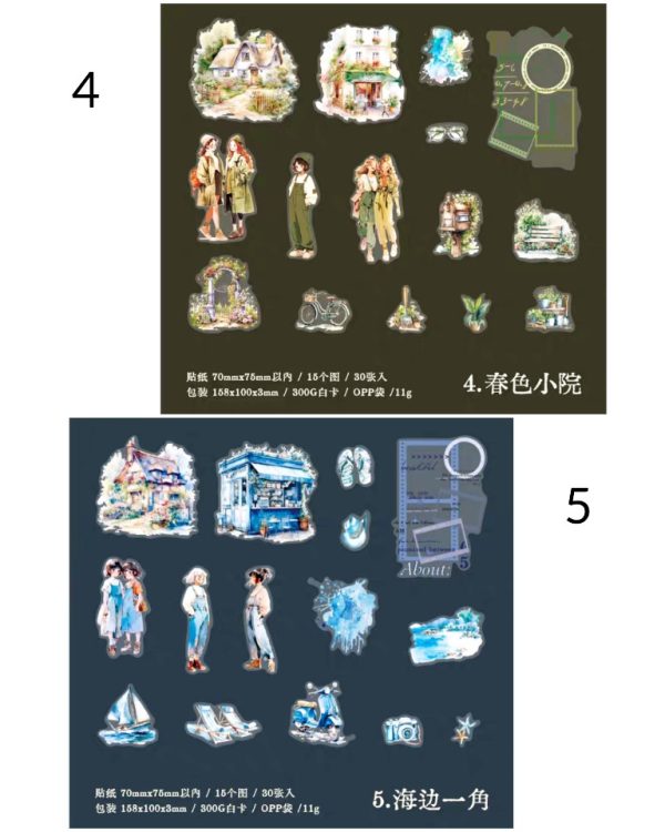 استیکر Late encounter with life - Image 9