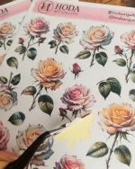 استیکر Pink Rose - تصویر 2