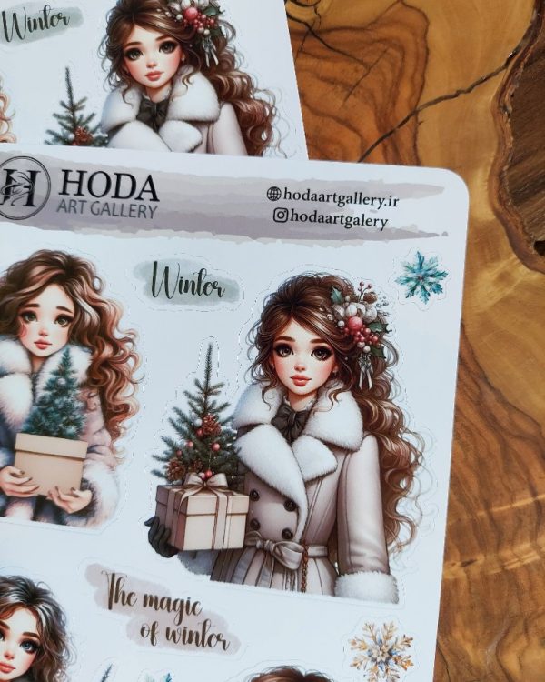 استیکر The magic of winter - Image 3