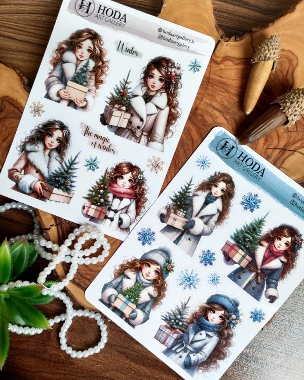 استیکر The magic of winter - Image 9