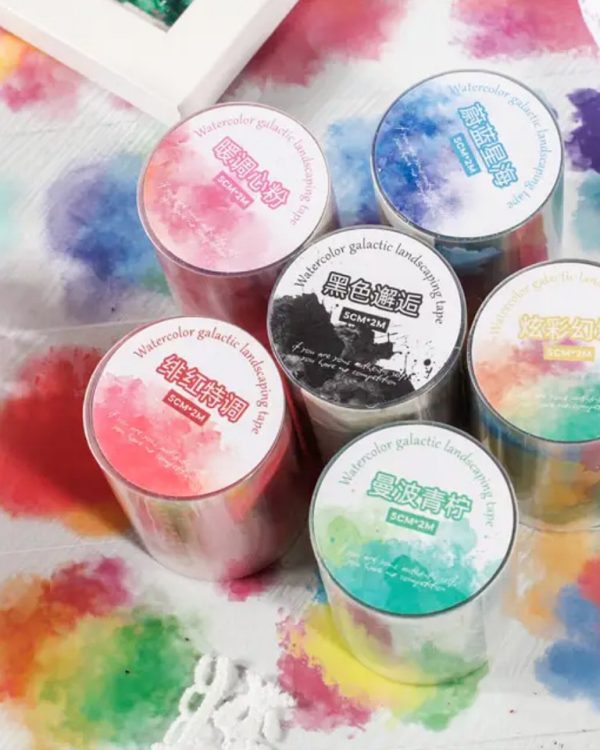 واشی watercolor galaxy - Image 2