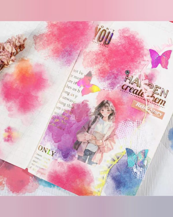 واشی watercolor galaxy - Image 5